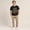 Black B, variant on men's Black Short Sleeve Crew Neck T-Shirt with Sun Moon Mountain Graphic, Casual Summer Outdoor Tee