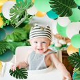 thumbnail image 3 of Jungle Safari Theme Party Decorations 175 Balloons Green Palm Leaves Arch Ribbon Safari Party Tools, 3 of 5