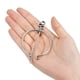 thumbnail image 4 of 2uds Broche Capa Pasador Unique Bargains Penanular Bufanda Chal Cárdigan Plata, 4 of 8