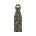 thumbnail image 4 of No Boundaries Knit Halter Maxi Dress, Women's, 4 of 4