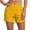Yellow, variant on Hurxie Running Shorts for Women High Waisted Athletic Hiking Workout Gym Tennis Lightweight Shorts with Zip Pockets UPF 50 Navy,S