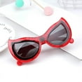 thumbnail image 2 of Kids Spider Sunglasses Boy Girl Cat Eye Polarized Flexible Sun Glasses UV400 Anti UVA UVB Sunshades Outdoor Goggles Yellow, 2 of 4