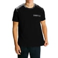 thumbnail image 3 of BVOFAR Waffle T Shirts for Men Short Sleeve Shoulder Patch Velvet Shirt Relaxed Fit Crew Neck Tops Casual Stylish Knit Basic Tees with Pockets Black XXL, 3 of 10