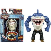 Street Sharks Ripster Action Figure Toy, Half-Shark 90s TV Hero, 6-Inch Articulated, Bite & Punch