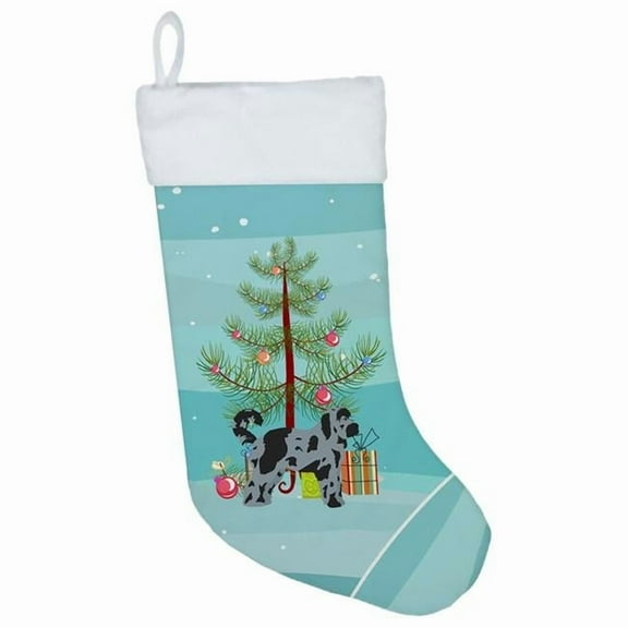 Carolines Treasures CK3801CS Aussiedoodle No.2 Christmas Tree Christmas Stocking