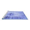 thumbnail image 2 of Ahgly Company Machine Washable Indoor Rectangle Persian Blue Traditional Area Rugs, 2' x 4', 2 of 4