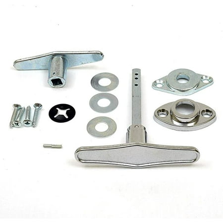 

Garage Door Lock T - Handle Assembly (No Keys)