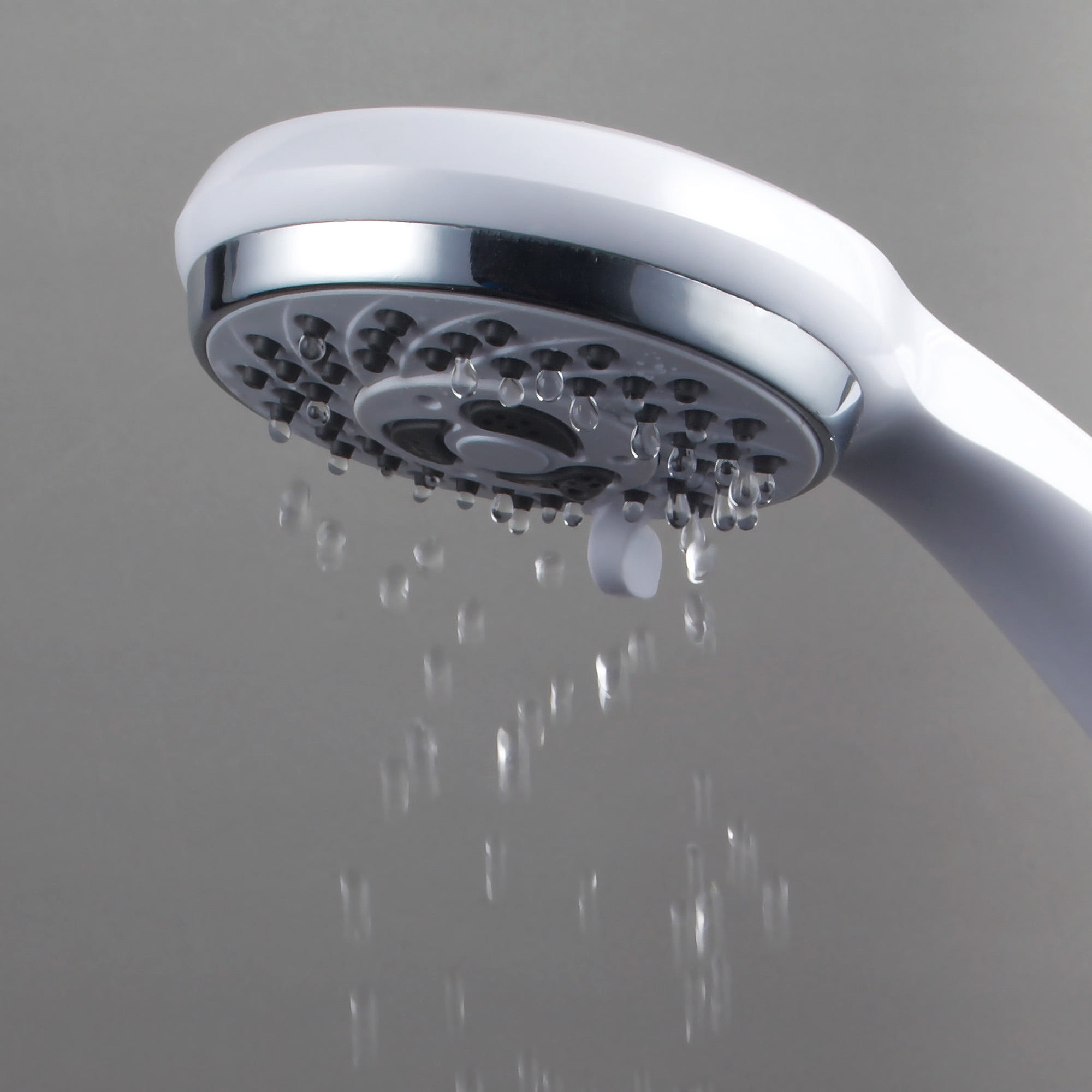 PowerSpa 4-Setting Deluxe Hand Shower, White