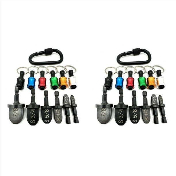 12X Herramienta de Estampado HVAC Juego de Reparación de HVAC, Herramienta de Estampado de Expansor de Tubo de Cobre para Aire Acondicionado Broca de Estampado de Tubo de Cobre