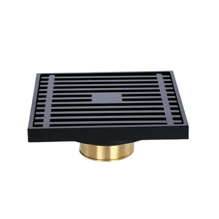 

Floor Drain Copper Stripes Deodorant Strainer with Removable Strainer Cover