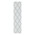 thumbnail image 3 of Unique Loom Decatur Collection Area Rug - Diamond (2' x 7' 10" Runner Ivory/Gray), 3 of 7