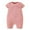 Pink, variant on LYHaoo Baby Onesie Solid Color Cute Little Pocket Jumpsuit Baby Onesie Crawling Suit Girls Jumpsuit Romper 0-3 Months Blue(Toddler)