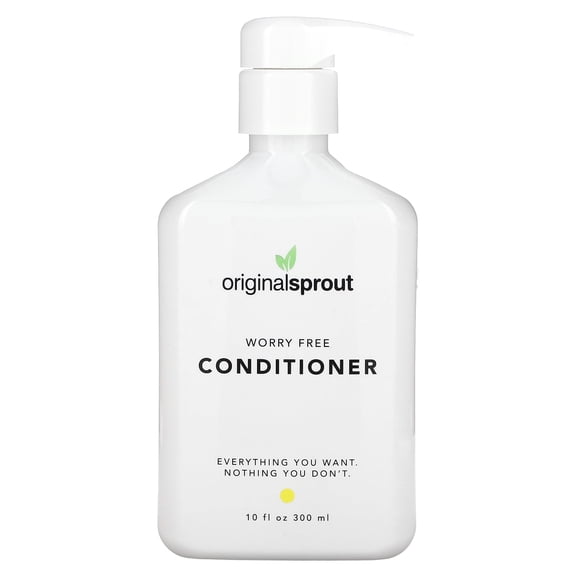 Original Sprout Worry Free Conditioner, Vegan, Hypoallergenic, 10 fl oz Bottle