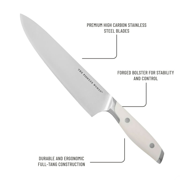 Free Shipping! The Pioneer Woman Linen 14-Piece Knife Block Set
