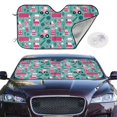 thumbnail image 2 of Balery Excavator Print Car Windshield Sun Shade,Windshield Sunshade for Car Pickup Truck SUV Accessories-, 2 of 7