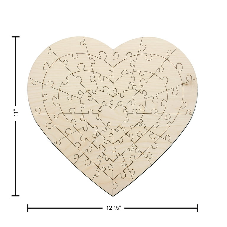 unfinished heart puzzle