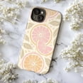 thumbnail image 5 of Pastel Citrus Fruit Phone Case – Grapefruit & Orange Art with Soft Retro Vibes Phone Cover for iPhone 16 15 14 13 12 11 Pro Max, 5 of 6