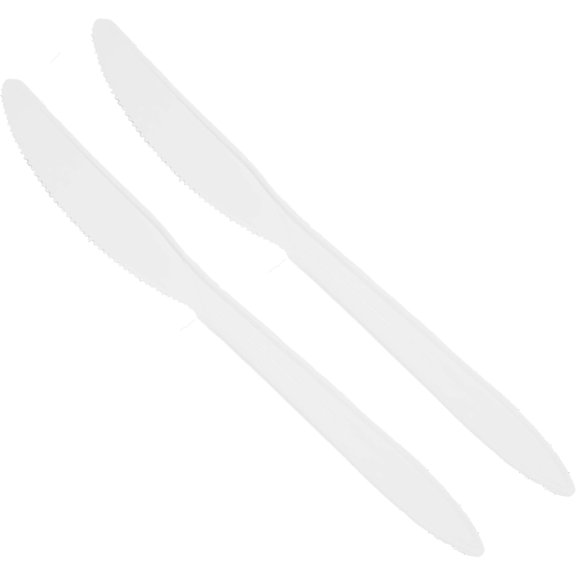 HARSHU Cornstarch Disposable Knivess - 100 Pack