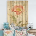thumbnail image 2 of Designart 'Floursack Florals IV' Cottage Print on Natural Pine Wood, 2 of 3