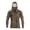 Brown, variant on CharmCyan Men's Summer Quick-dryingLong-sleeved T-shirt Sun ClothingFishing FitnessSports Hded Long-sleeved Tp