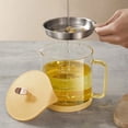 thumbnail image 1 of Large Pot for Cooking Kitchen Oil Filter Pot Large Capacity Oil Storage Pot Oil Leakage Net Oil Large Capacity Leak Proof Kitchen Oil Filter Pot Storage for Kitchen,Filter Oil Pot, 1 of 2