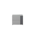thumbnail image 5 of ACME Byrde Table de Chevet Gris Clair et Gris Foncé, 5 of 5