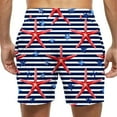 thumbnail image 4 of Kctiaxy Beach Shorts for Men Summer Elastic Waist Swimming Trunks Casual Cute Printed Loose Drawstring Board Shorts Swimwear with Pockets, 4 of 6