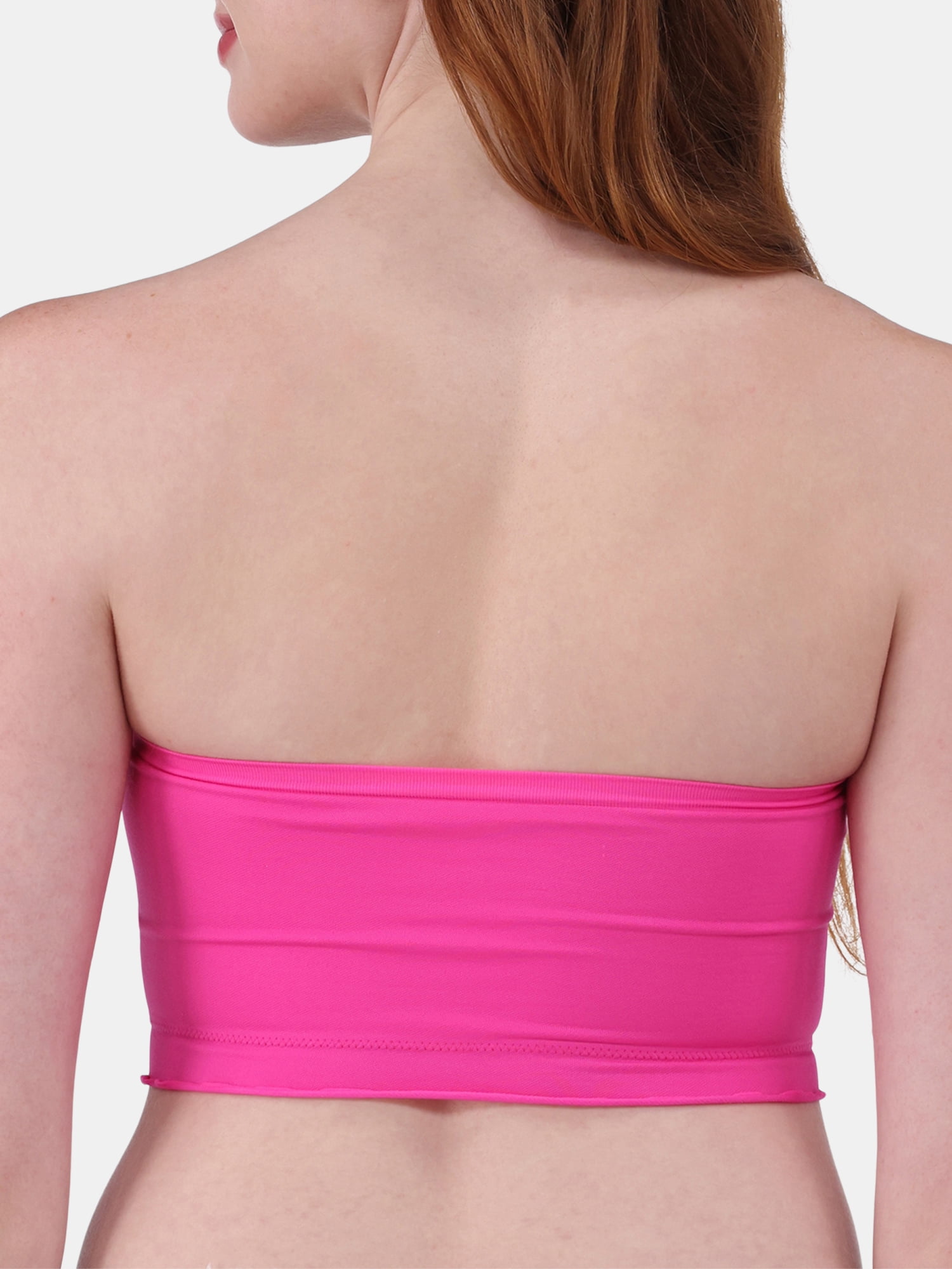 No Boundaries Women's Ruffle Bandeau, Sizes XS-3XL