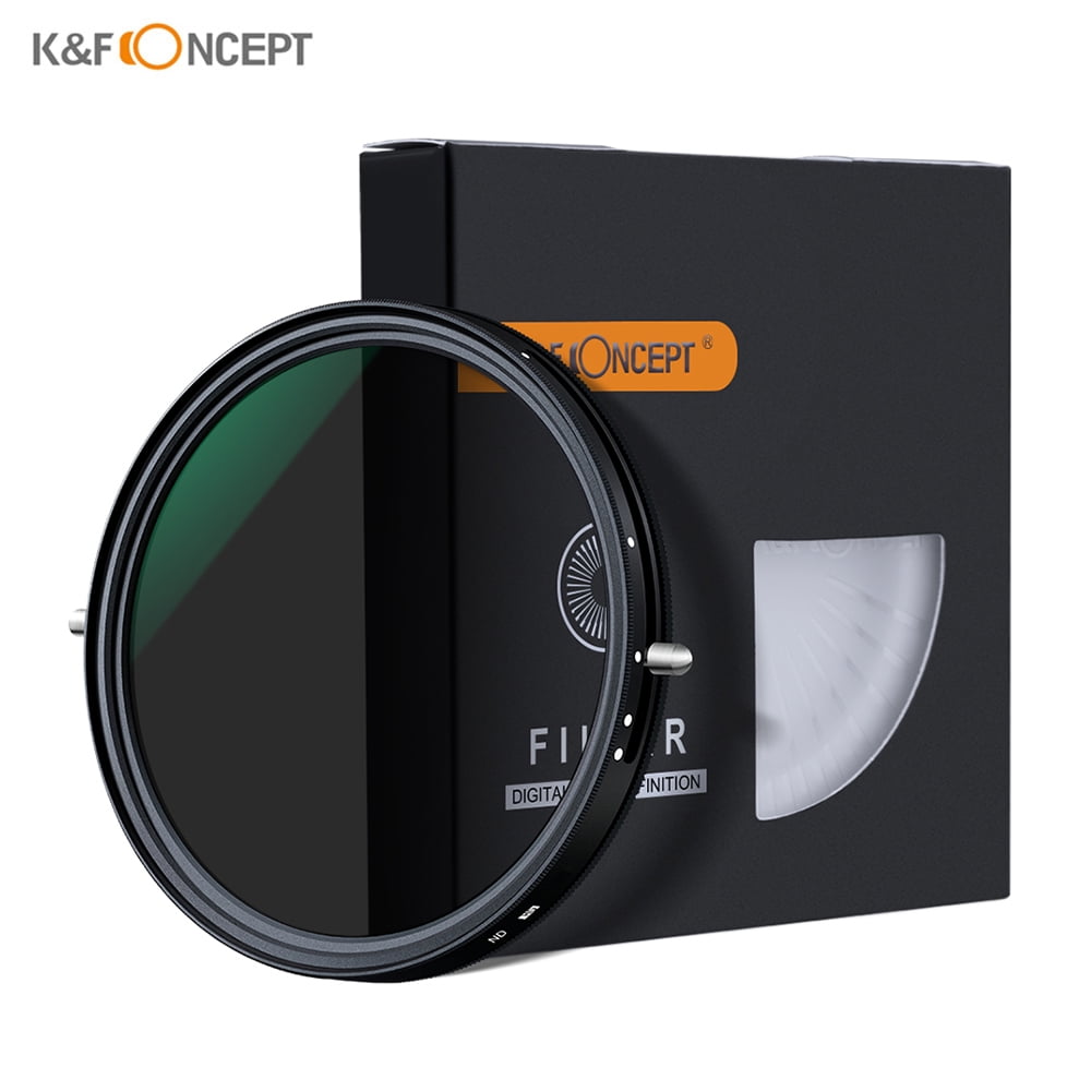 K&F CONCEPT 67mm 2-in-1 Variable Adjustable Filter Neutral Density Fader  5-Stop ND2-ND32 and CPL Circular Polarizing Filter Ultra-thin with Cleaning  ...