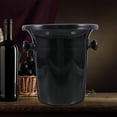 thumbnail image 4 of Juego de 4 escupideras creativas para cata de vino, cubos para escupir vino (negro), 4 of 7