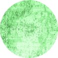 thumbnail image 1 of Ahgly Company Indoor Round Persian Emerald Green Traditional Area Rugs, 7' Round, 1 of 4