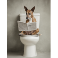 thumbnail image 1 of Toile Murale de Toilette pour Chien 15,75 X 11,81 Pouces, 1 of 8