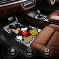 thumbnail image 4 of Cartoon Mickey Mouse And Minnie Mouse Car Floor Mats Universal Floor Mats for Cars Front Rear Car Foot Mats Cute Anime Pattern Car Accessories for Trucks, 4 of 5