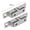 Silver-60mm, variant on 5/1pcs Furniture Door Ball Latch Brass Double Roller Spring Ball Catch Latches Cabinet Closet Door Adjustable Tension Latch