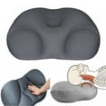 thumbnail image 6 of Contour Pillow with Micro Air Balls for Neck Support -Ergonomic Cervical Pillow for Neck Pain - for Side Sleepers, Back and Stomach Sleepers, Washable Bedding Travel Neck Head Rest Pillow, 6 of 11