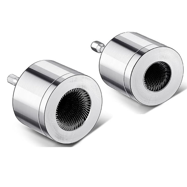 Limpiador de tuberías de cobre, limpiador de tuberías de 15+22 mm para brocas, cepillo de limpieza de tuberías de metal para tuberías de cobre, limpiador de tuberías para brocas eléctricas