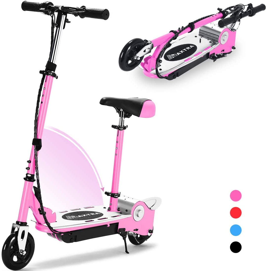 MAXTRA Upgraded E120 Adjustable Handlebar and Seat Folding Electric