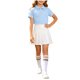 thumbnail image 2 of Odeerbi Niñas 3 Piezas Preppy Vestido Tenis Camisa de Golf y Falda Plisada Con Set de Uniforme de La Escuela de Las Medias, 2 of 9