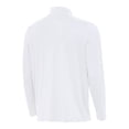 thumbnail image 3 of Men's Antigua White Indiana Hoosiers Reprocess Quarter-Zip Top, 3 of 3