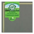 thumbnail image 4 of Geographics 49114 9.75 in. x 12.5 in. Certificate/Document Cover - Gray With Gold Foil (5/Pack), 4 of 4
