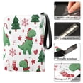 thumbnail image 4 of Game Card Storage Bag Collectible Trading Card Albums The 4-Pocket Card Binder With 50-Page Sleeve Can Hold 400 Game Cards Little Green Dinosaur, 4 of 6