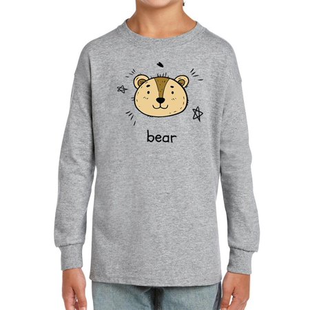 

Cute Little Bear Face Long Sleeve Toddler -Image by Shutterstock 3 Toddler