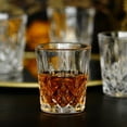thumbnail image 6 of Crystal Cut Old Fashioned Whiskey Glasses, Set of 6 Ultra-Clear Premium Lead-Free Crystal Glass Tumbler For Drinking Bourbon, Scotch, Cocktails, Fancy Shot Glasses, Mini Shot Glass, 6 of 6
