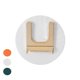 thumbnail image 2 of Soporte para secador de pelo Soporte de almacenamiento montado en la pared Soporte para secador de pelo plegable para baño en casa, Blanco Methold HA007684-01B, 2 of 6