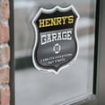 thumbnail image 4 of Henry's Garage I Can Fix Everything But Stupid (5 Pack) 6 inch X 6 inch Shield Shaped Heavy Duty 3.2 mil Vinyl Decals To last, Gift for Dads and Uncles Classic Americana Crafted in the, 4 of 6