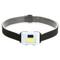 thumbnail image 1 of Sonducket Linterna frontal de plástico ligero, elástica, multicolor, diadema de tres modos, linterna para la cabeza, pesca, Camping al aire libre Ropa Deportiva, Zapatos Blanco Sonducket  OD029433-01, 1 of 6