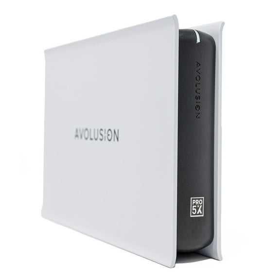 Avolusion PRO-5X Series 12TB USB 3.0 External Hard Drive for Desktop PC / Laptop (White) - 2 Year Warranty