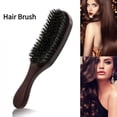 thumbnail image 2 of ZJchao Cepillo ondulado, cepillo de pelo con mango para mujer hombre cabello fino cepillos de pelo juego de cepillos de cerdas de jabal&iacute; de pelo para hombre, 2 of 9