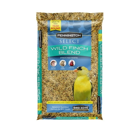 Pennington Select Wild Finch Blend, Wild Bird Seed Feed, 10