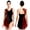 Burgundy, variant on iiniim Women Rhinestone Figure Skating Dress Sleeveless Skirted Leotard Lyrical Ballet Leotard Dancewear Purple M